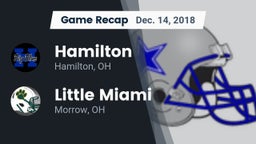 Recap: Hamilton  vs. Little Miami  2018