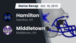 Recap: Hamilton  vs. Middletown  2019