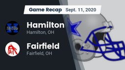 Recap: Hamilton  vs. Fairfield 2020