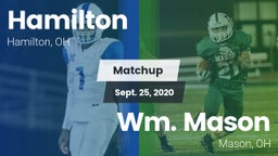 Matchup: Hamilton  vs. Wm. Mason  2020
