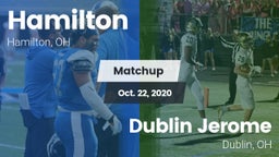 Matchup: Hamilton  vs. Dublin Jerome  2020
