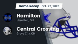 Recap: Hamilton  vs. Central Crossing  2020