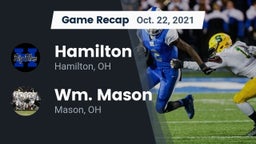 Recap: Hamilton  vs. Wm. Mason  2021