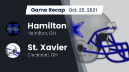 Recap: Hamilton  vs. St. Xavier  2021