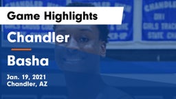 Chandler  vs Basha  Game Highlights - Jan. 19, 2021