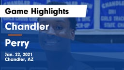 Chandler  vs Perry  Game Highlights - Jan. 22, 2021