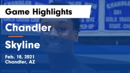 Chandler  vs Skyline Game Highlights - Feb. 18, 2021