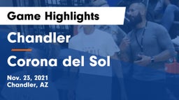 Chandler  vs Corona del Sol  Game Highlights - Nov. 23, 2021