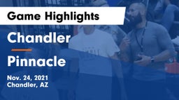 Chandler  vs Pinnacle  Game Highlights - Nov. 24, 2021