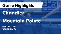 Chandler  vs Mountain Pointe Game Highlights - Dec. 28, 2023