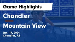 Chandler  vs Mountain View  Game Highlights - Jan. 19, 2024