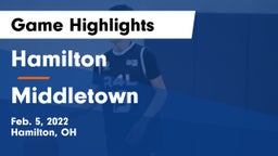 Hamilton  vs Middletown  Game Highlights - Feb. 5, 2022