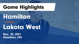 Hamilton  vs Lakota West  Game Highlights - Dec. 10, 2021