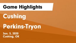 Cushing  vs Perkins-Tryon  Game Highlights - Jan. 3, 2020