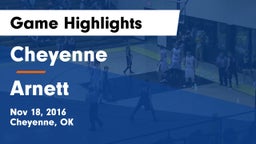 Cheyenne vs Arnett  Game Highlights - Nov 18, 2016