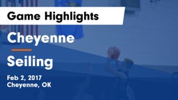 Cheyenne vs Seiling  Game Highlights - Feb 2, 2017
