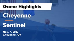 Cheyenne vs Sentinel  Game Highlights - Nov. 7, 2017
