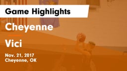 Cheyenne vs Vici  Game Highlights - Nov. 21, 2017