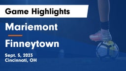 Mariemont  vs Finneytown  Game Highlights - Sept. 5, 2023