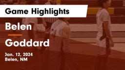 Belen  vs Goddard  Game Highlights - Jan. 12, 2024
