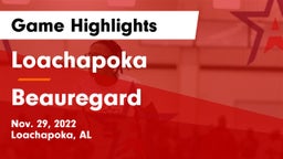 Loachapoka  vs Beauregard  Game Highlights - Nov. 29, 2022