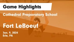 Cathedral Preparatory School vs Fort LeBoeuf  Game Highlights - Jan. 9, 2024