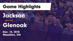 Jackson  vs Glenoak  Game Highlights - Dec. 14, 2018