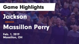 Jackson  vs Massillon Perry  Game Highlights - Feb. 1, 2019