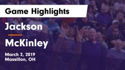 Jackson  vs McKinley  Game Highlights - March 2, 2019