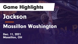Jackson  vs Massillon Washington  Game Highlights - Dec. 11, 2021