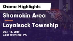Shamokin Area  vs Loyalsock Township  Game Highlights - Dec. 11, 2019