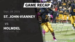 Recap: St. John-Vianney  vs. Holmdel  2015