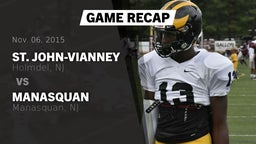 Recap: St. John-Vianney  vs. Manasquan  2015