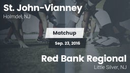 Matchup: St. John-Vianney vs. Red Bank Regional  2016