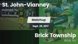Matchup: St. John-Vianney vs. Brick Township  2017