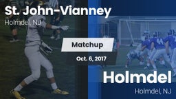 Matchup: St. John-Vianney vs. Holmdel  2017