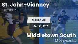 Matchup: St. John-Vianney vs. Middletown South  2017