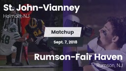 Matchup: St. John-Vianney vs. Rumson-Fair Haven  2018