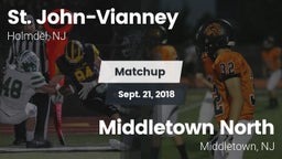 Matchup: St. John-Vianney vs. Middletown North  2018
