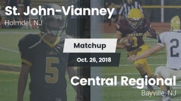 Matchup: St. John-Vianney vs. Central Regional  2018