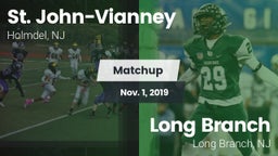 Matchup: St. John-Vianney vs. Long Branch  2019