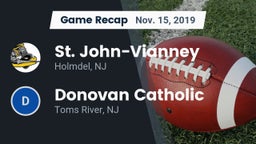 Recap: St. John-Vianney  vs. Donovan Catholic  2019