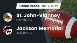 Recap: St. John-Vianney  vs. Jackson Memorial  2019