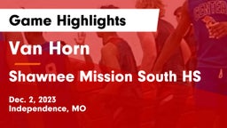 Van Horn  vs Shawnee Mission South HS Game Highlights - Dec. 2, 2023