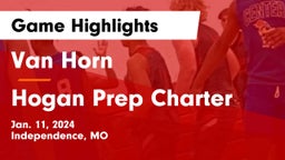 Van Horn  vs Hogan Prep Charter  Game Highlights - Jan. 11, 2024