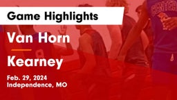 Van Horn  vs Kearney  Game Highlights - Feb. 29, 2024