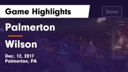 Palmerton  vs Wilson  Game Highlights - Dec. 12, 2017