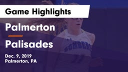 Palmerton  vs Palisades Game Highlights - Dec. 9, 2019