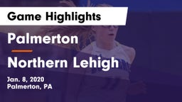 Palmerton  vs Northern Lehigh  Game Highlights - Jan. 8, 2020