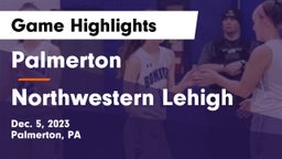 Palmerton  vs Northwestern Lehigh  Game Highlights - Dec. 5, 2023